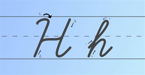 what does a cursive h look like? It's fascinating to ponder how the simple stroke of a pen can transform into such intricate and flowing letters in cursive script.