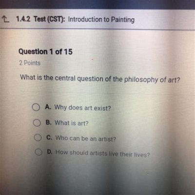 What is the Central Question of the Philosophy of Art: A Multifaceted Exploration